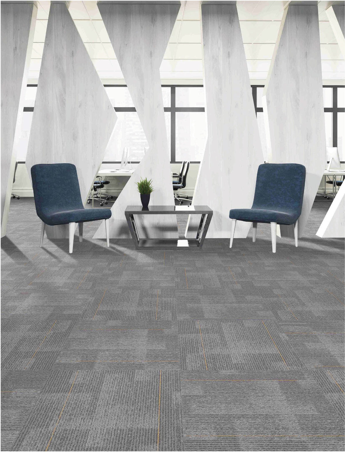 Fuzion Minett (5401) Cream Sand flooring room scene