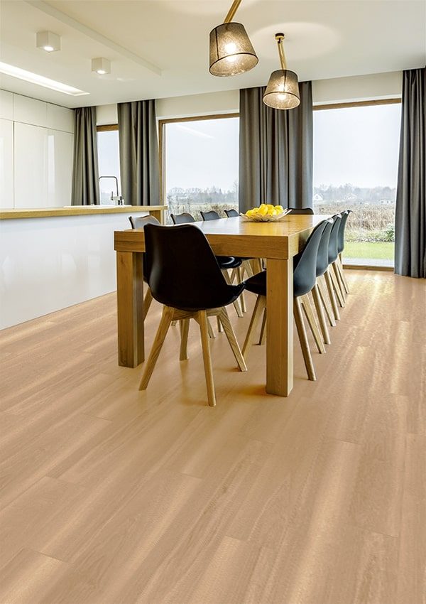 Fuzion SmartDrop 7 Desert Dune flooring room scene