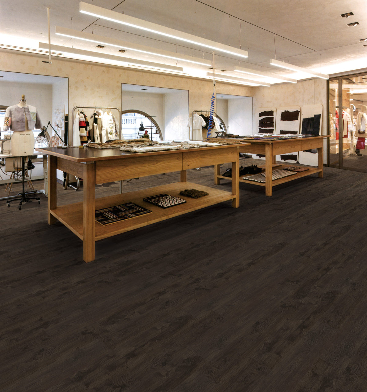 Fuzion Dynamix XL 3DGE Amber Ale flooring room scene