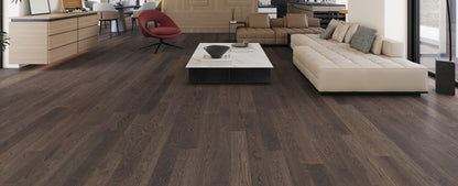 Fuzion Bistro Antique Pewter flooring room scene