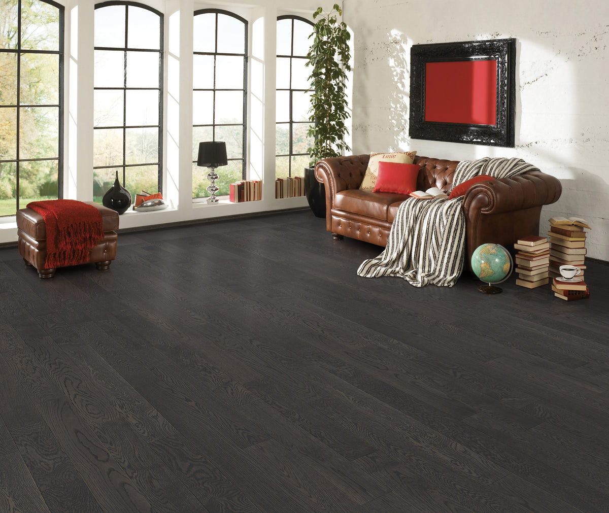 Fuzion Countryside Barn Barrel flooring room scene