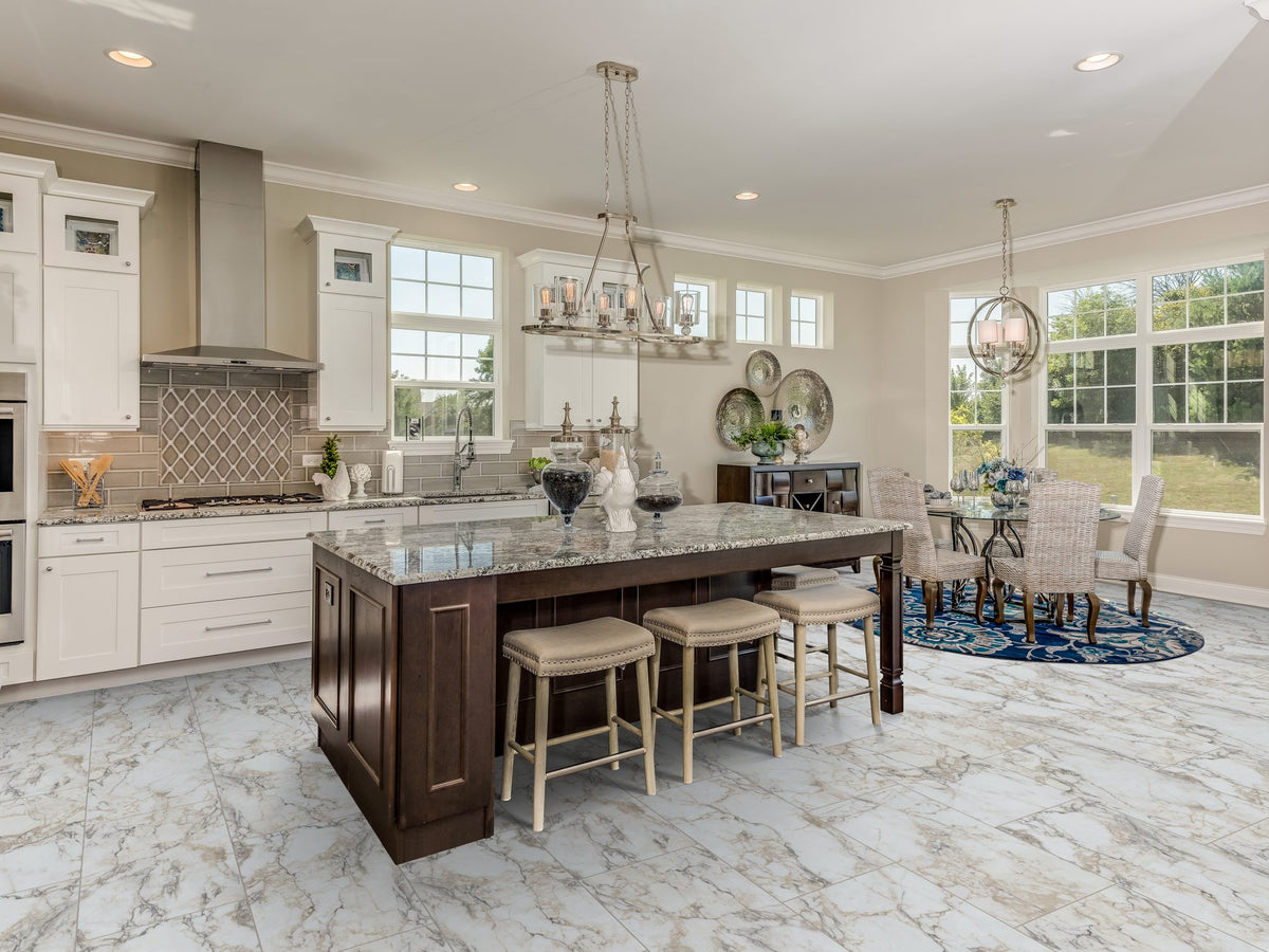 Fuzion Dynamix XL Tile Blanc flooring room scene