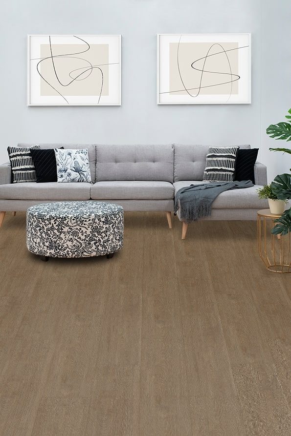 Fuzion SmartDrop 7 Coffee Bean flooring room scene