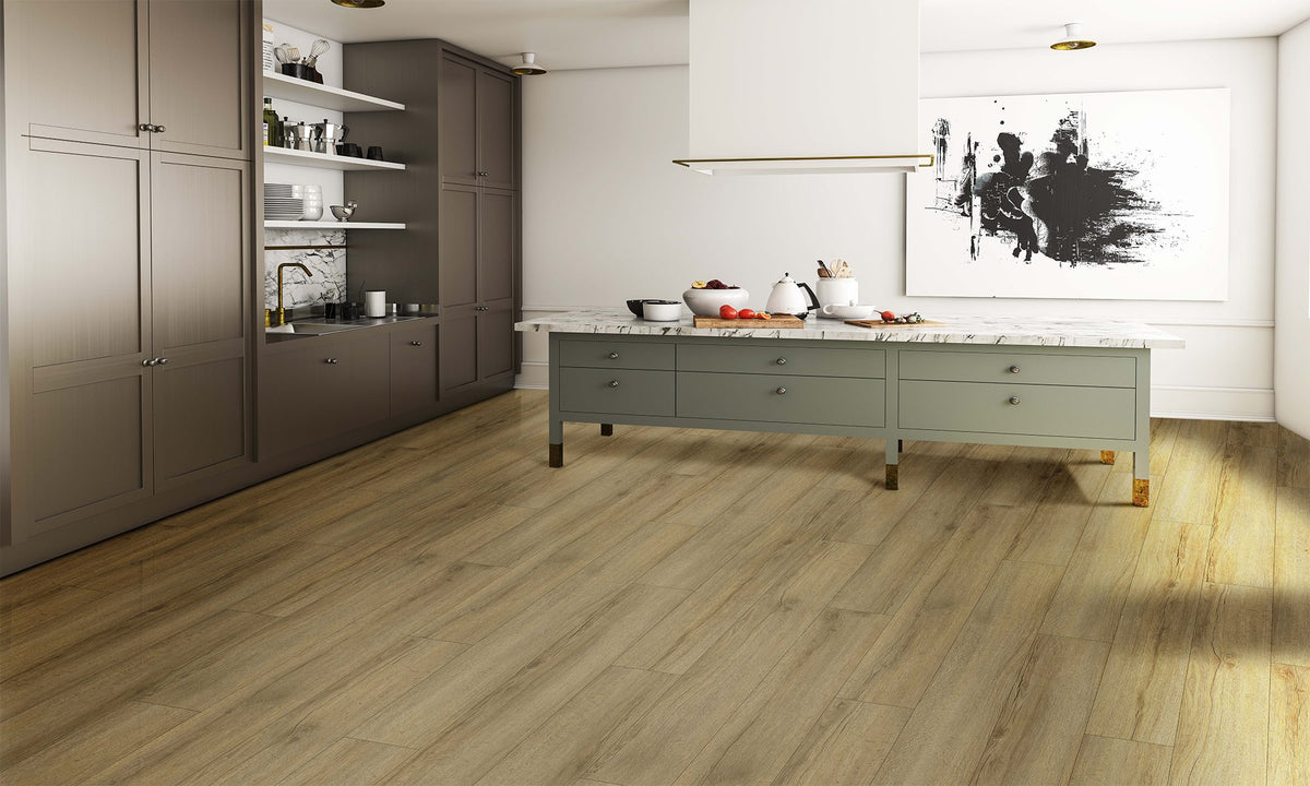 Fuzion SmartDrop Elite 7 Flagstone flooring room scene
