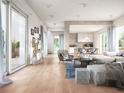 Fuzion Outer Banks Clic Foggy Oasis flooring room scene