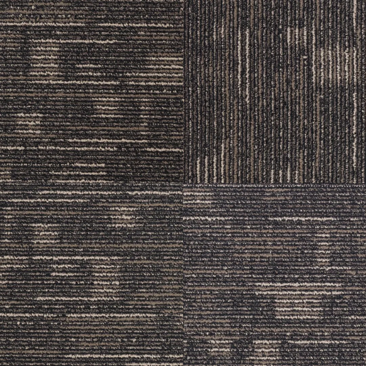 Fuzion Carpet Tile Nylon Inglewood Terra Cotta