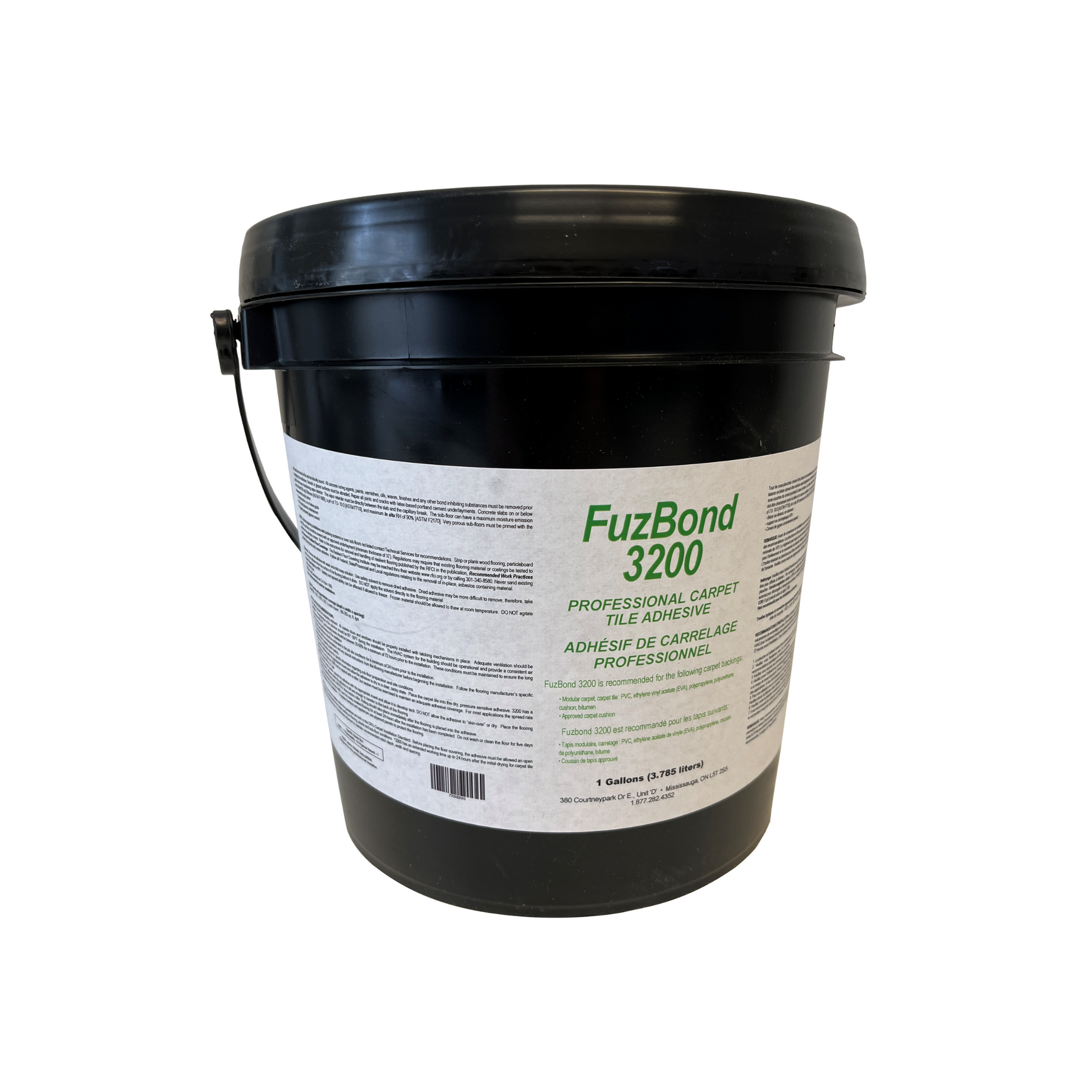 Fuzion Carpet Tiles Adhesive FuzBond 1 gal