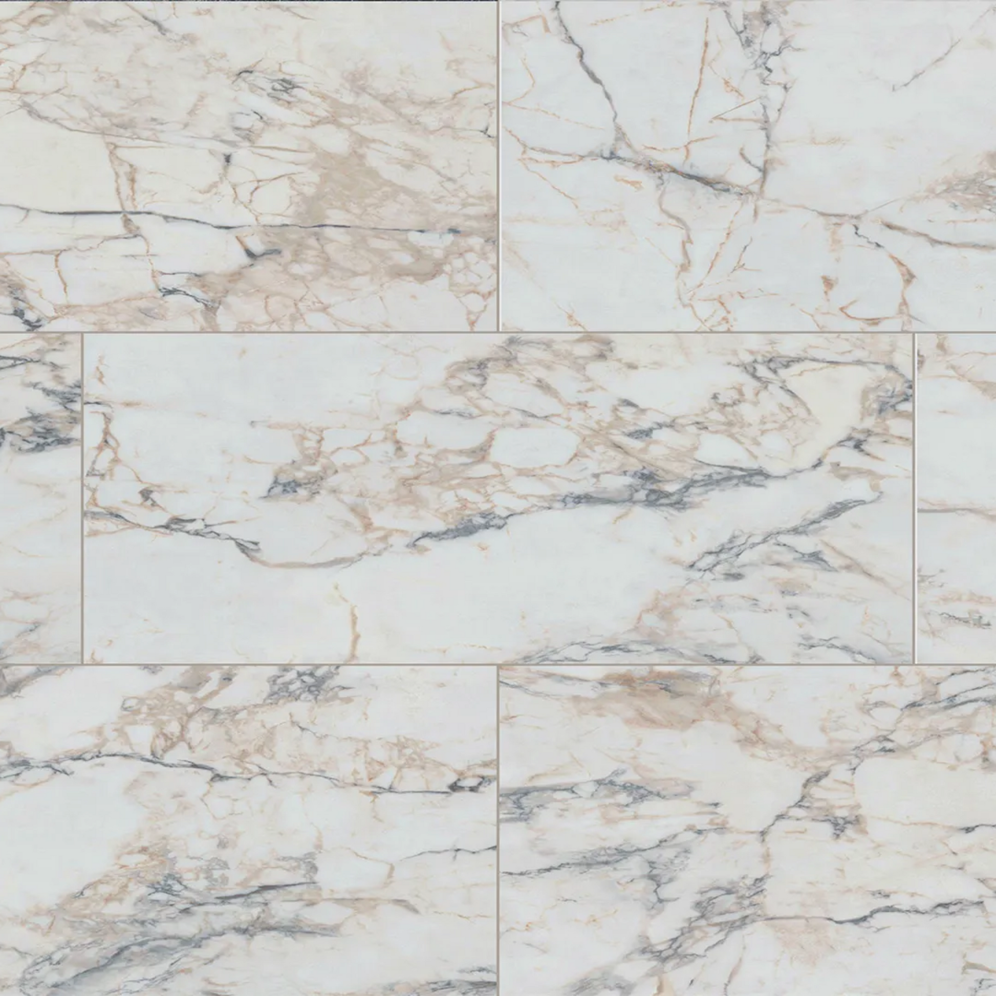 Fuzion Luxury Vinyl Plank Flooring  Dynamix XL Tile Blanc