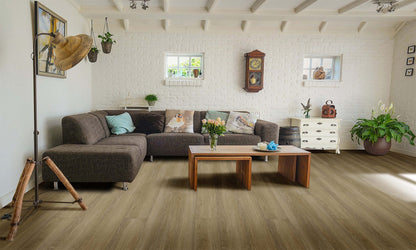 Fuzion SmartDrop 7 Harbor Grey flooring room scene