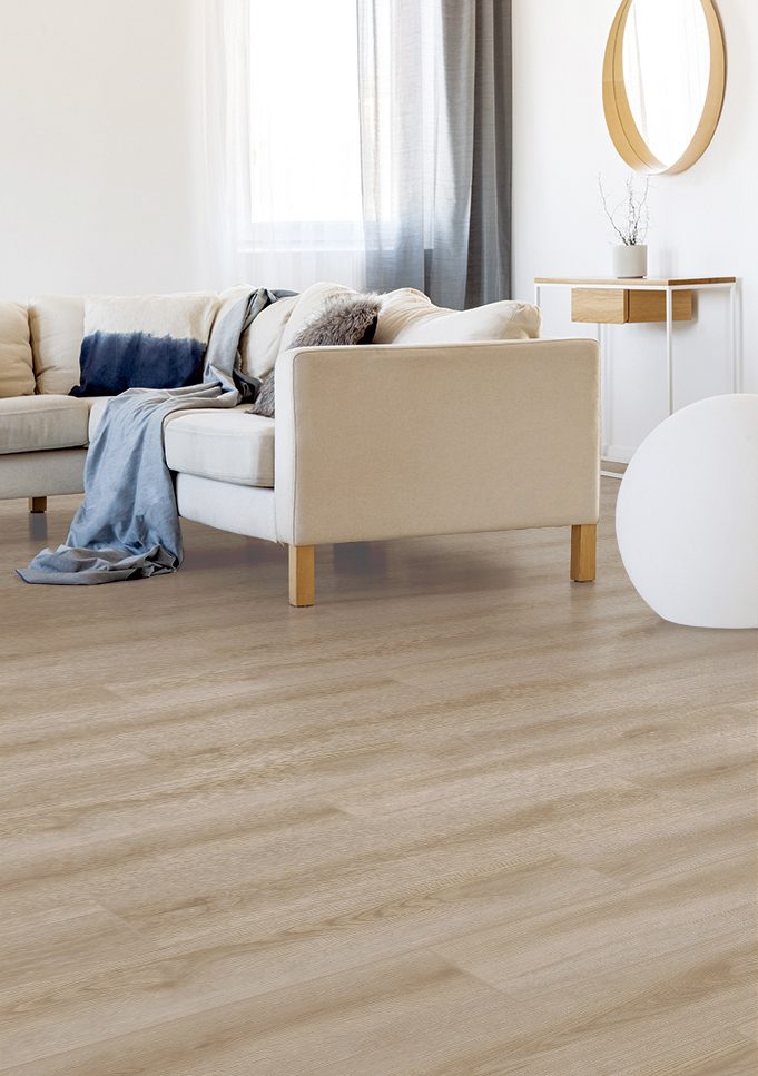 Fuzion SmartDrop 9 Medley flooring room scene