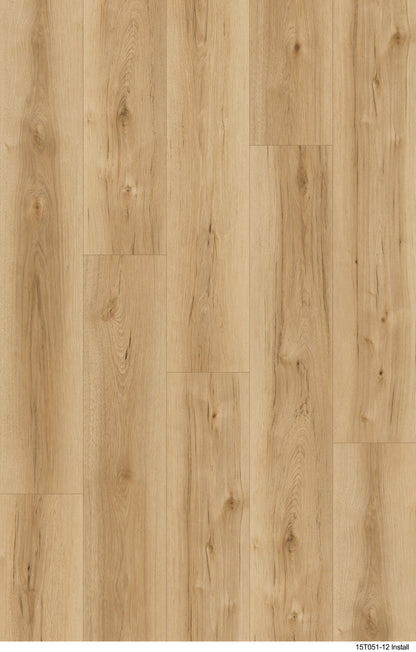 Nautiq Pro Tempest Hickory Laminate Flooring, Fuzion swatch