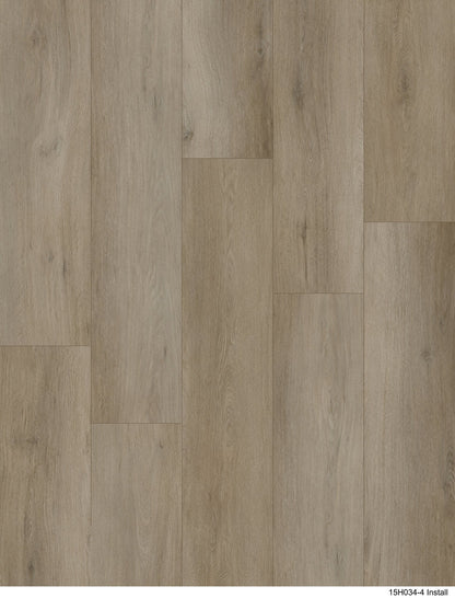 Nxwood Pro Harvest Smoke Laminate Flooring, Fuzion swatch