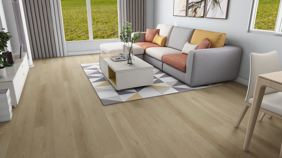 Fuzion Waterfront Ocean Air Oak flooring room scene