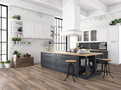 Fuzion SmartDrop Elite 9 Relic flooring room scene