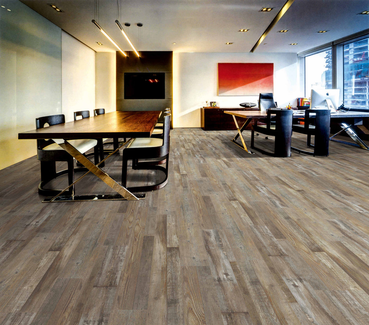 Fuzion Dynamix HardCore River Walk flooring room scene