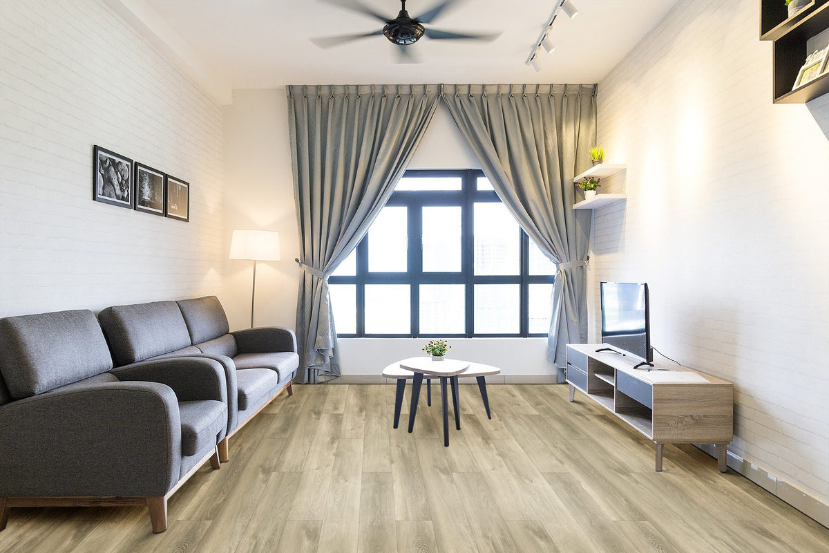 Fuzion SmartDrop Elite 9 Silverpoint flooring room scene
