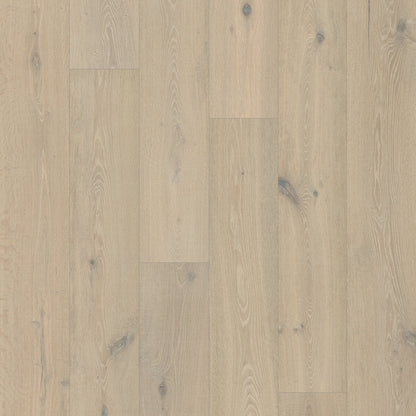 Trunorth Snowfall Glow Engineered Hardwood Flooring, Fuzion square flooring swatch