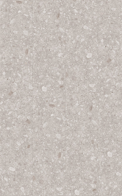 Terrastone Lumina Terrazzo Luxury Vinyl Plank Flooring, Fuzion swatch