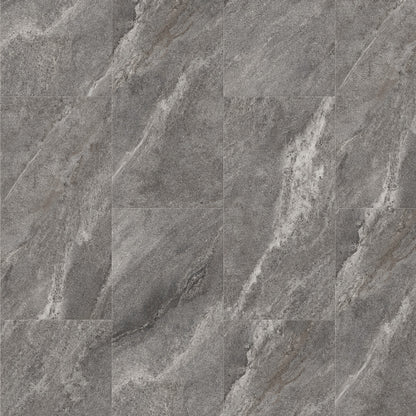 Terrastone Stonewash Slate Luxury Vinyl Plank Flooring, Fuzion square flooring swatch