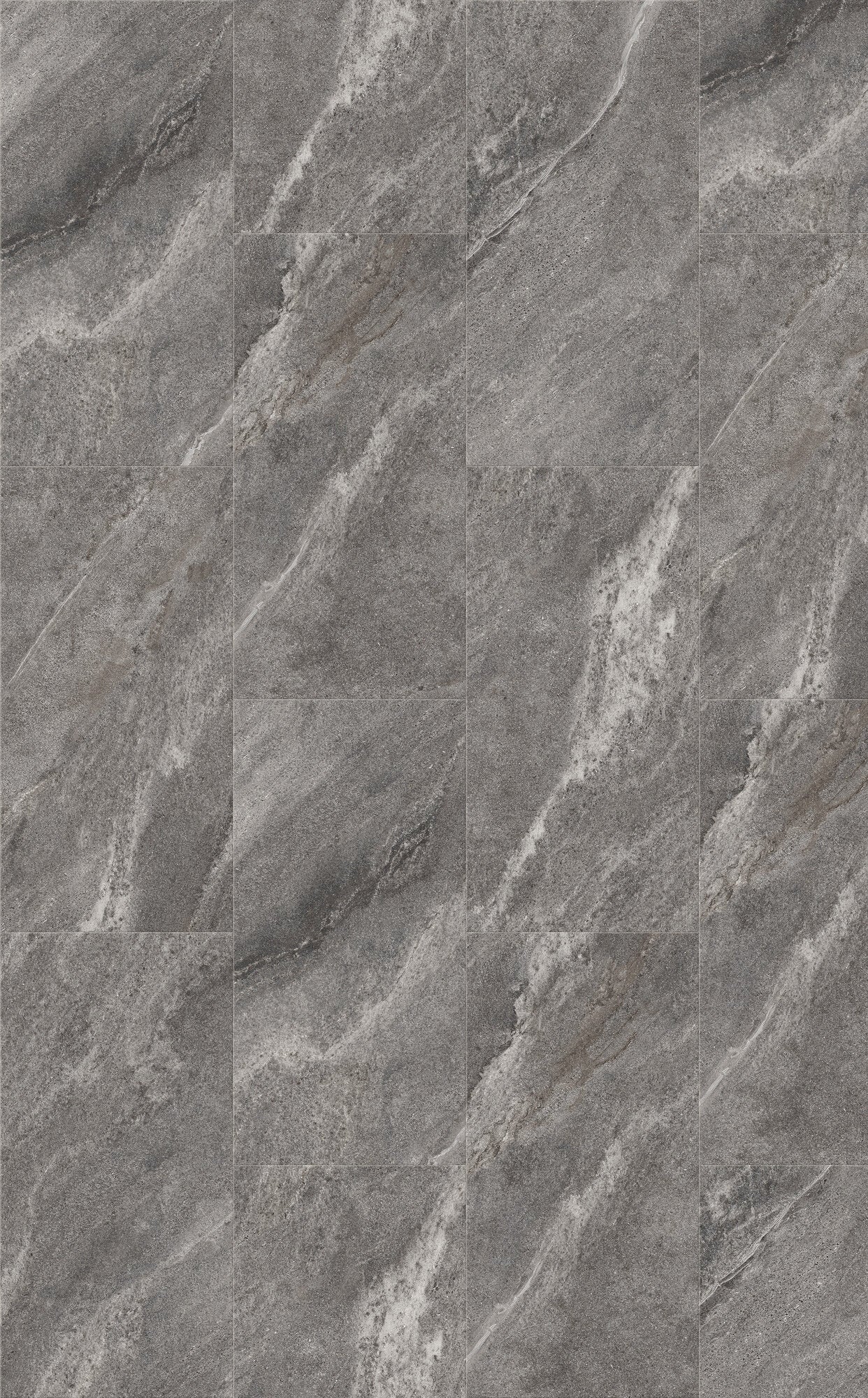 Terrastone Stonewash Slate Luxury Vinyl Plank Flooring, Fuzion swatch