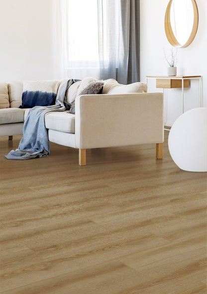 Fuzion SmartDrop 7 Toasted Pecan flooring room scene