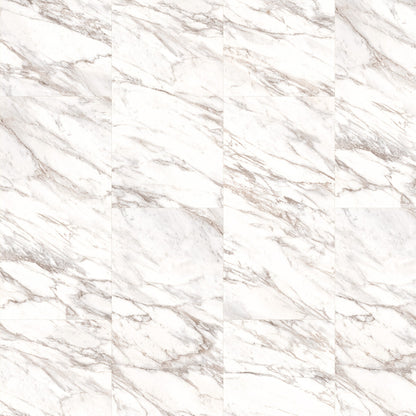 Smartdrop Tile Crystal Marble Luxury Vinyl Plank Flooring, Fuzion square flooring swatch