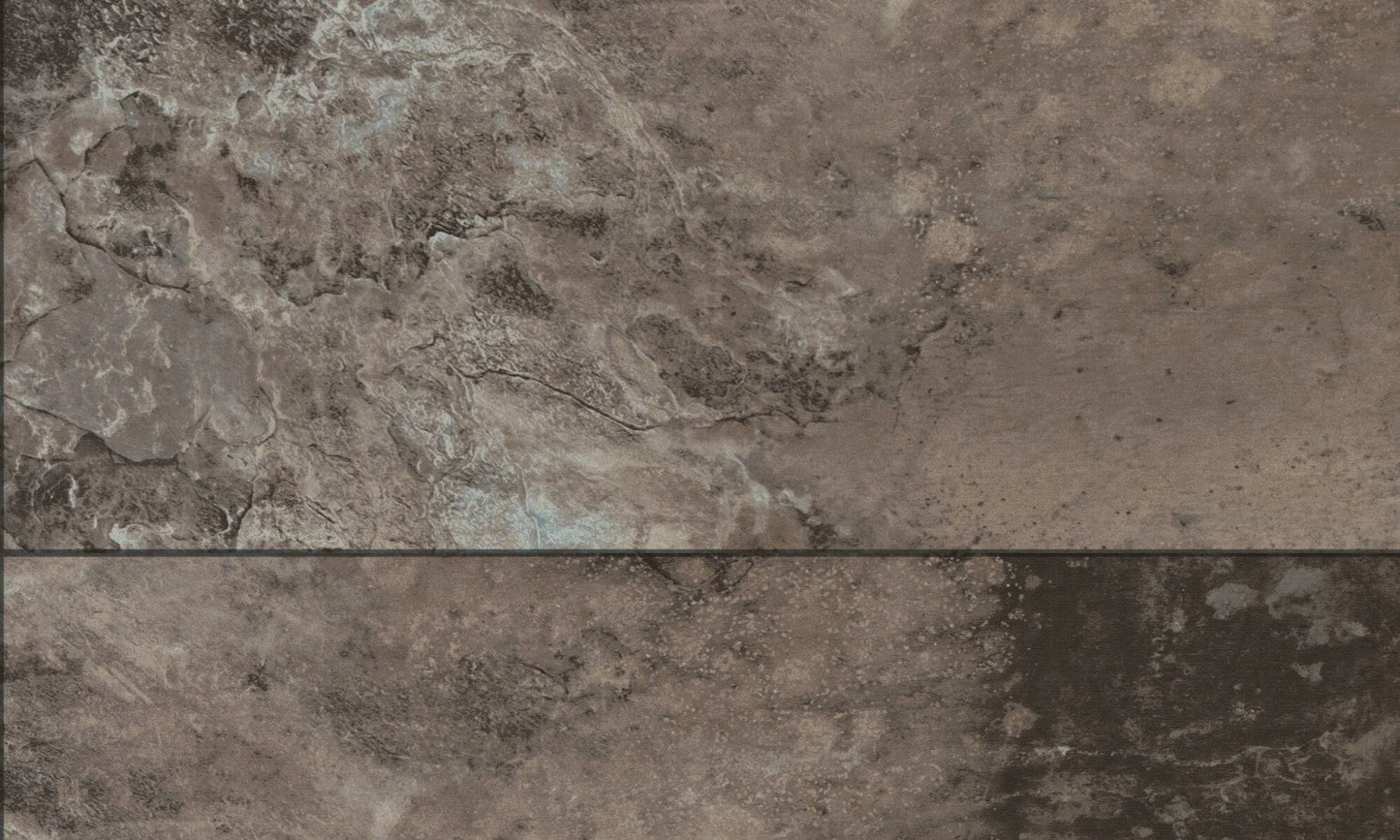Smartdrop Tile Taupe Marble Luxury Vinyl Plank Flooring, Fuzion swatch