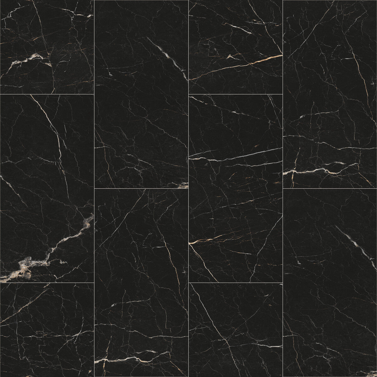 Smartdrop Tile Raven Marble Luxury Vinyl Plank Flooring, Fuzion square flooring swatch