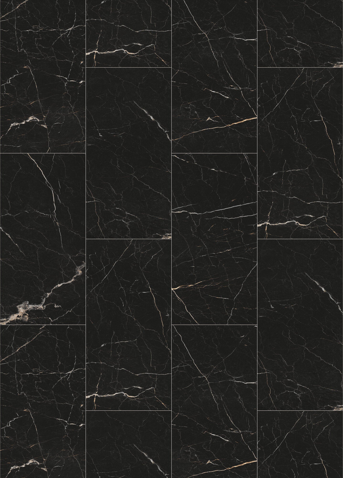 Smartdrop Tile Raven Marble Luxury Vinyl Plank Flooring, Fuzion swatch