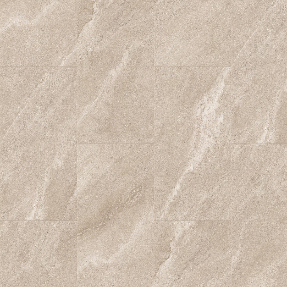 Smartdrop Tile Ivory Travertine Luxury Vinyl Plank Flooring, Fuzion square flooring swatch