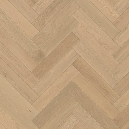 Velvet Grove Herringbone Serene Haze Engineered Hardwood Flooring, Fuzion square flooring swatch