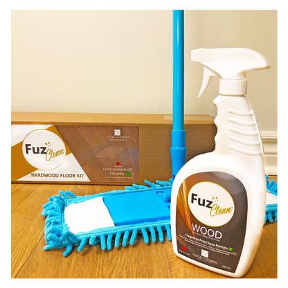 FuzClean Hardwood Mop Kit by Fuzion Flooring