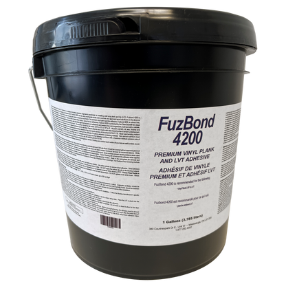 Adhésif pour vinyle de luxe FuzBond 4200 1 gallon (3,7 litres) 