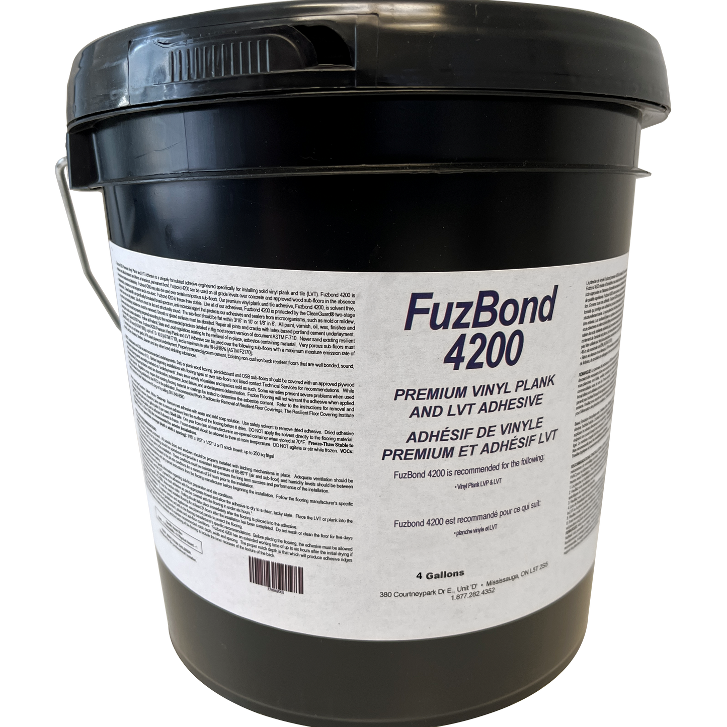 Adhésif pour vinyle de luxe FuzBond 4200 4 gallons (15,1 litres) 