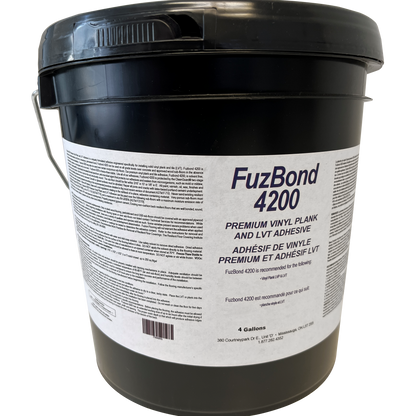 Adhésif pour vinyle de luxe FuzBond 4200 4 gallons (15,1 litres) 